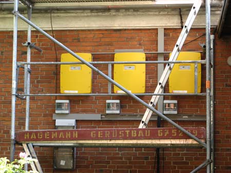 SMA Wechselrichter an Gebaeude B - 2